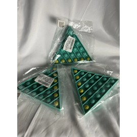 Unbranded 3 Push Pop Bubble Popper Fidget Sensory Stress Reliver Triangle Game