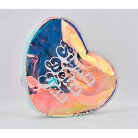 Sigma Delta Tau Heart Shaped Makeup Bag