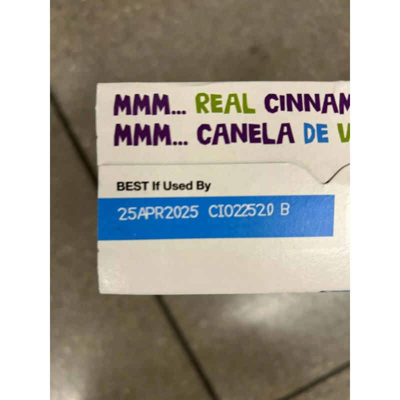 General Mills NEW GENERAL MILLS FAMILY SIZE CINNAMON TOAST CRUNCH