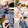 FIEIL Neck Strap Silicone Camera Straps - Padded Camera Strap,