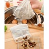 12Pcs Reusable Empty Tea Bags Drawstring Spice Cheesecloth Soup Bags