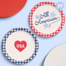 xo, Fetti Patriotic Plates