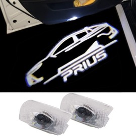 Laser Logo Light, Door Welcome Light, Courtesy Lamp, LED Logo Projection, Set of 2, Car Door Lamp for Toyota, Prius, PRIUS 30 Series, 40 Series, α, 50 Series, Prius