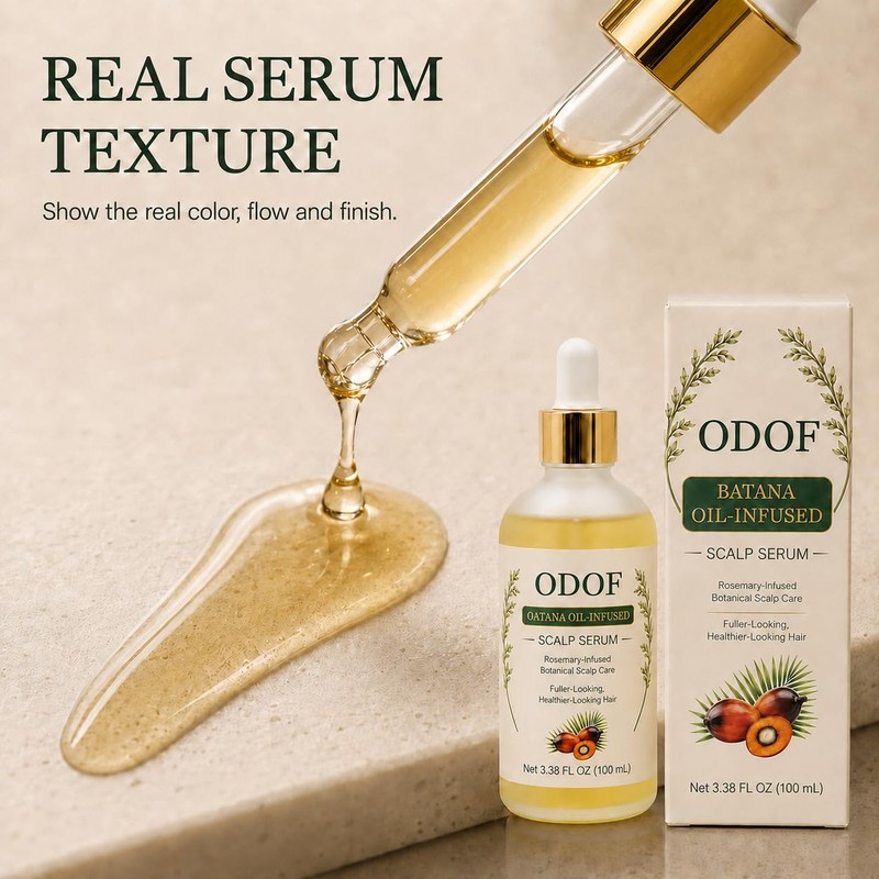 Batana Oil-Infused Scalp Serum with Rosemary