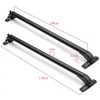 Xuthusman 2PCS Universal Car Top Roof Rack Baggage Luggage Cross