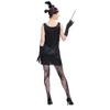 Leadtex Women's 1920s Fringed Flapper Dresses Costume Dress with Feather