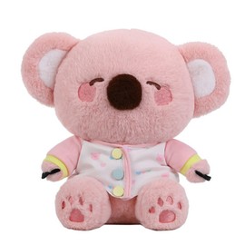 champracer Cuddly Toy Koala Plush, Fluffy Stuffed Toy for Playing, Plush Toy, Cuddly Toy, Koala Bear, Plush Toy for Children and Baby, (22 cm, Pink)