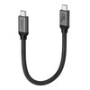 Silkland 80Gbps USB 4 for Thunderbolt 5 Cable 1.6FT, up