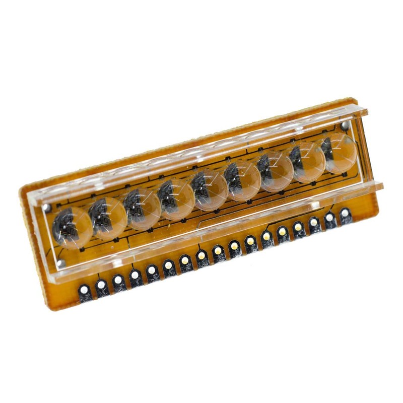 USSR Red 7 Segment LED Display 9 Digits (with Dot