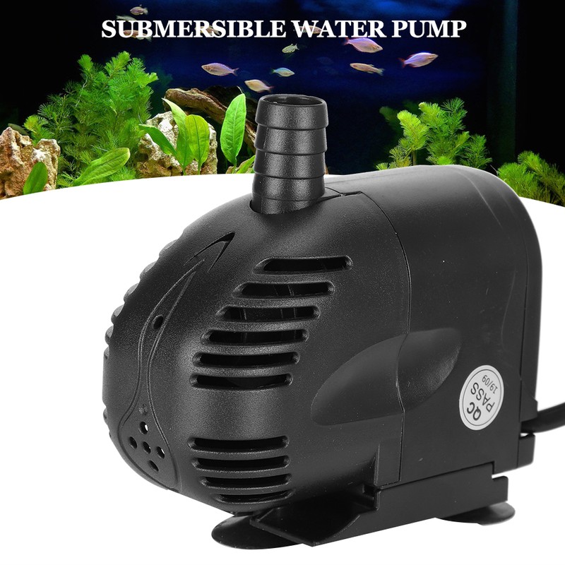 12W Submersible Water Pump Fish Tank Bottom Suction Aquarium Filtration