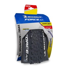 Cicli Bonin Unisex's Michelin Force Am Tl Ready Tyres, Black, One Size