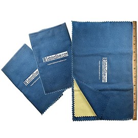 3-Pack Polishing Cloth for Silver, Gold, Brass & Most Other Metals, 11x14 Largest Size