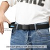 LionVII Elastic Ratchet Belt with Automatic Buckle, Adjustable and Stretchable,