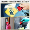 DIYSELF 2 Pack Razor Blade Scraper, Extra 10 PCS Mental