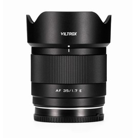 Viltrox 35 mm F1.7 E, 35 mm f/1.7 E Mount Auto Focus Lente Prime, 35 mm f/1.7 e, AF 35 mm f1.7 e Lente de montaje para Sony E Mount sin espejo ZV-E10 II EV10 a6700 a6600 a6400 a7c ii a7rv iiii