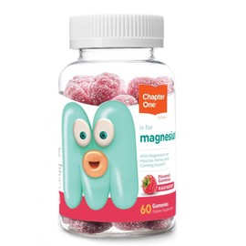 Zahlers Chapter One Magnesium Citrate 100 mg - Raspberry Flavor Gummies - 120 Gummies