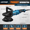 LDHTHOPI Dual Action Polisher, 980W 5/6 Inch, 9MM Random Orbital
