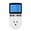 Smart Thermostat Digital Temperature Controller Socket Outlet Timer with Blue