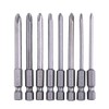 Phillips Cross Screwdriver Bits Set, 8Pcs 1/4 inch Hex Shank