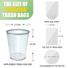 T.FORING 13 Gallon Tall Kitchen Trash Bags - 110 Count