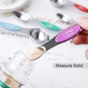 Magnetic Measuring Spoons Set of 7 Stainless Steel Stackable Dual