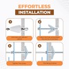 Plasterboard Cavity Fixings Complete Installation Kit | 12 Heavy Duty