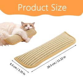 TGDIVYA Cat Pillow, Cat Kicker Toy, 28.5 cm by 8.5 cm Size Catnip Kicker Pillow, Catnip Toys Feething Relax for Kittens and the Big Cats, Furniture Protection Training and Interactive Play