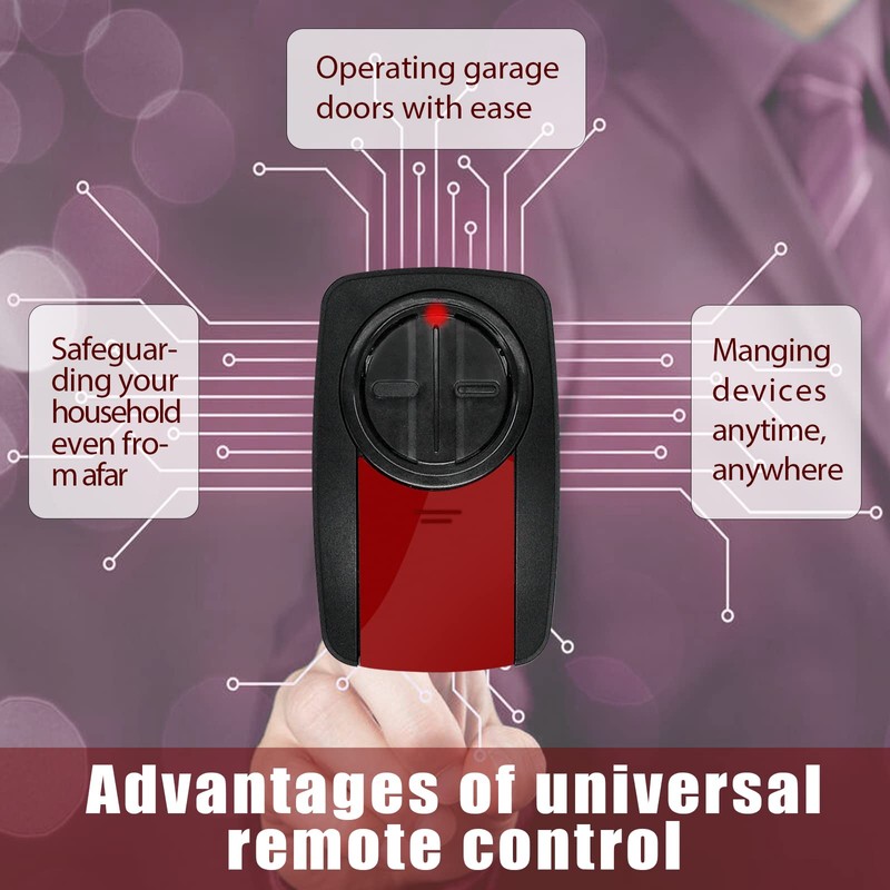 New Upgraded 380UT 375UT Universal Remote Control Replace Liftmaster Garage