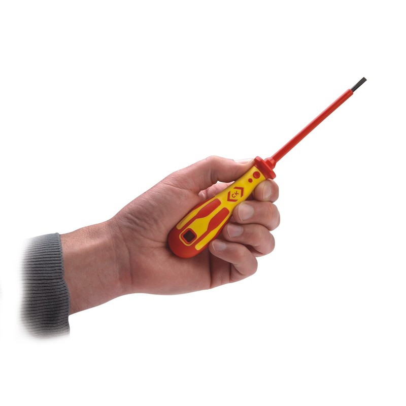 C.K 49143 Dextro VDE Pozidrive Long Reach Screwdriver PZ2 x