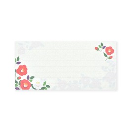 Frontia Single Brush Notebook, Winter Pattern, Camellia, Camellia, MP-525 (A-2), 36 Sheets of 2 Patterns, Stationery