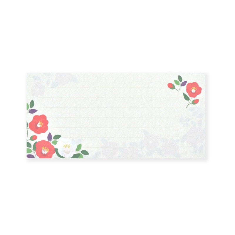 Frontia Single Brush Notebook, Winter Pattern, Camellia, Camellia, MP-525 (A-2),