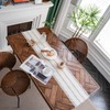 Weldomcor Macrame Table Runners Woven Rustic Table Runner Cotton Linen