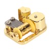 Windup Musical Movement 18 Note Pleasing Melody Alloy Easy Mounting