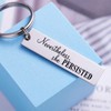 LParkin Nevertheless She Persited Keychain