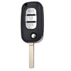 3 Button Flip Car Remote Key Shell Case for Renault