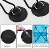 efuturetime 6 x D-Ring Pad Patch PVC Diameter 8 cm