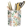 WAVEYU Cute Pen Holder for Desk, Ceramic Pencil Holder, Pen