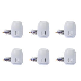 6X Floor Heating Valve NC AC 230V Electric Thermal Actuator Manifold for Underfloor Heating Thermostat