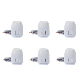 6X Floor Heating Valve NC AC 230V Electric Thermal Actuator Manifold for Underfloor Heating Thermostat