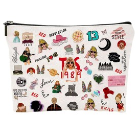 deegbbyi Kosmetiktasche, Make up Tasche für Mädchen, Personalisierte Kosmetiktasche, Schminktasche für Reisen, Schminktasche Multifunktionaler, für Frauen, Mütter, Beste Freundinnen