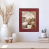 CORE ART 8x10 Picture Frame, Handmade Wood Rustic Red Photo