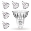 ALIDE GU10 Led Bulbs 5W 6000k Daylight White Dimmable,25W-35W Halogen