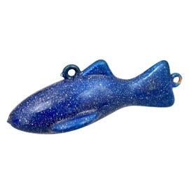 MagBay Lures 100% USA Made Downrigger Weights Heavy Dredge Fish Weight - Vinyl or uncoated (Blue, 15lb)