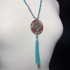 Gypsy Jewels Long Southwestern Style Faux Suede Leather Tassel Trendy