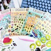 4 Sets DIY 3D Fun Mini House Scene Stickers with