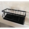 Uwenkjie kitchen sponge holder，kitchen sink caddy，sponge holder for kitchen sink，Sink