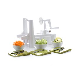 Dexam Spiralizer/Spiral Slicer with 3 Blades, White