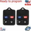 canscanshop For Ford Replacement Alarm Remote Keyless Entry Control Key