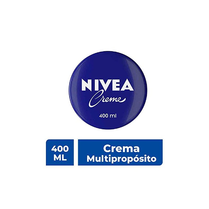 NIVEA Creme (400ml), crema humectante de larga duración para el