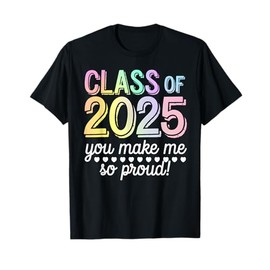 Class of 2025 Proud Parent Senior Year T-Shirt